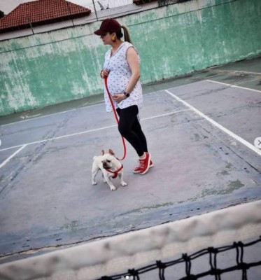 Hermosa y radiante, así luce la guapa chef Keyla Martínez embarazada