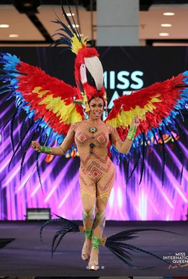 Luciana Romero, la hondureña trans que representó al país en concurso de belleza en Tailandia