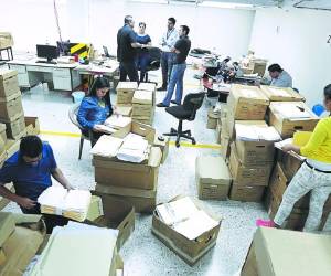 Desde enero, un grupo de abogados comenzó a analizar los documentos y así reducir la cantidad de expedientes de la mora.