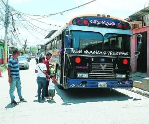 Los buses urbanos de 60 pasajeros dejarán de circular en Comayagua a partir del próximo año.
