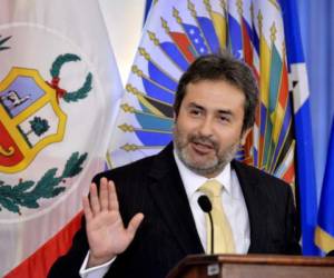 El vocero de la Misión de Apoyo contra la Corrupción y la Impunidad en Honduras (Maccih), Juan Jiménez Mayor.