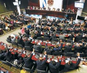 Un total de 9 diputados son los que discrepan con las autoridades del Partido Liberal en el hemiciclo legislativo.