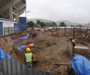 La terminal en el Estadio Nacional está en un 70%, no avanzó nada en 2015.