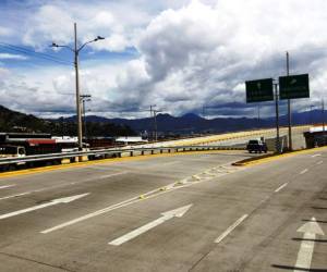 Intercambio Milenio, una moderna obra de infraestructura en la salida al norte, ejecutado por la Corporación Desafío del Milenio.