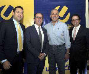 Ismael Ballestas, Juan Manuel Ruiseco, Nasry Asfura y Nicolás Ruiseco. Foto: EL HERALDO/Alejandro Amador