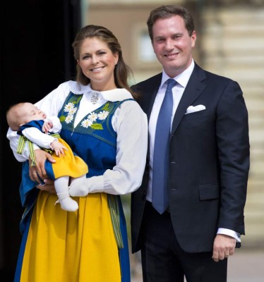 La princesa sueca, de vuelta en casa