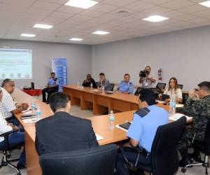 Esta fue la primera reunión de trabajo de la Comisión Nacional para la Seguridad y Prevención de la Violencia.