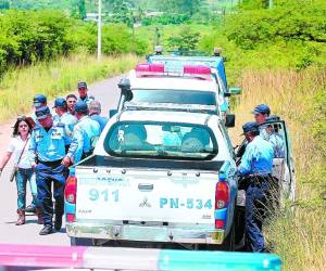 El levantamiento de ley fue realizado por las autoridades competentes en la calle que conduce hacia la colonia Ciudad España.