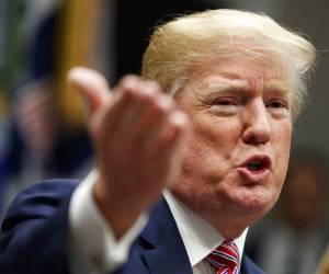 Trump protagonizó semanas atrás un escándalo al llamar a Haití y El Salvador 'países de mierd..'. (Foto: AP/ El Heraldo Honduras/ Noticias Honduras hoy)
