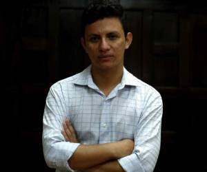 El escritor e historiador hondureño, Albany Flores Garca.