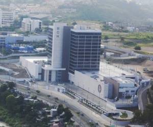 La construcción de las nuevas oficinas del Banco Central comenzó a inicios de 2012.