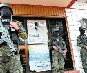 El hotel La Paz, ubicado en San Pedro Sula, es uno de los bienes que aseguraron las autoridades.