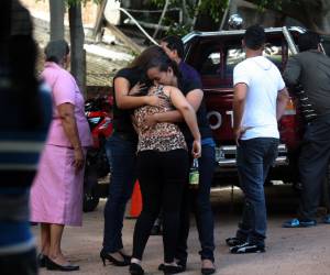 Los restos mortales de los dos primos hermanos fueron retirados de la morgue en horas de la tarde y trasladados a Nacaome, Valle.