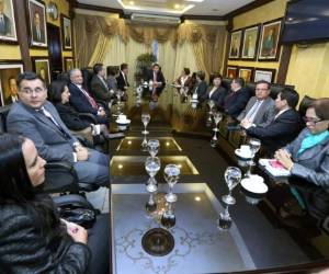 El titular de la CSJ, Rolando Argueta ya convocó al pleno de magistrados para definir el pedido de extradición de los policías, quienes fueron cancelados de sus cargos, foto: El Heraldo.