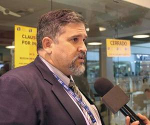 Erwin Aronne es el director adjunto de Rentas Internas de la DEI y ha sido denunciado por el Cohep por abuso de autoridad.