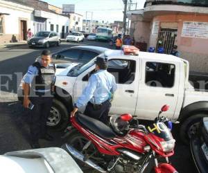 Cinco supuestos pandilleros mataron al dueño de esta casa de empeños entre la sexta avenida y 14 calle de Villa Adela en Comayagüela, foto: Mario Urrutia / EL HERALDO.