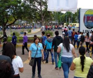El período de prematrícula finaliza el viernes 12 de enero con los estudiantes que los que tienen un promedio por debajo del 69%. (Foto: El Heraldo Honduras/ Noticias Honduras hoy)