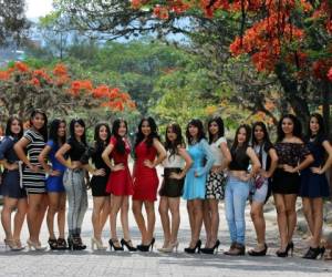 Participantes, Son 16 las jovencitas que participan en la “Chica Contador”.