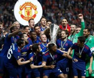 El Manchester United se acaba de proclamar campeón de la Europa League (Foto: Agencia)-