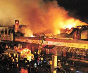 No se determinaron aún las causas que provocaron el fuego.
