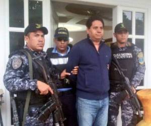 Delvin Salgado, alcalde de El Negrito Yoro, capturado en la Operación Sabueso. ...