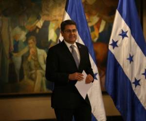 'En 2018 reafirmamos el compromiso firmado con la Oficina de Derechos Humanos de la Organización de Naciones Unidas (ONU)', señaló el presidente Hernández. (Foto: Marvin Salgado/ El Heraldo Honduras/ Noticias Honduras hoy)