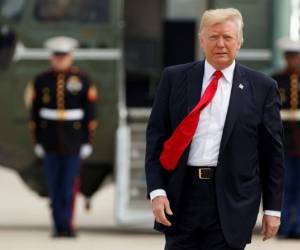 Donald Trump, presidente de los Estados Unidos de América.