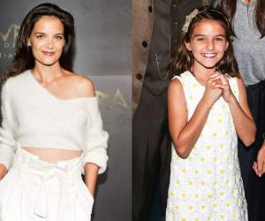 Suri Cruise. Tom Cruise y Katie Holmes son el perfecto ejemplo para su pequeña de 10 años, que de a poco se vuelve famosa (Foto: AFP/ El Heraldo Honduras/ Noticias de Honduras)