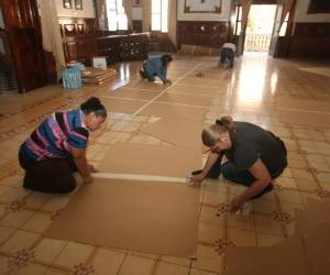 Los trabajos comenzaron y se extenderán hasta el inicio de Semana Santa.