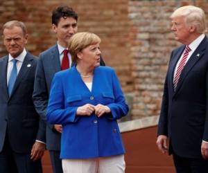 APTOPIX Trump US G7