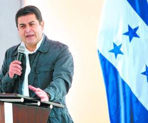 El Presidente Juan Orlando Hernández participó ayer en la inauguración de la subestación de la ENEE en Amarateca.