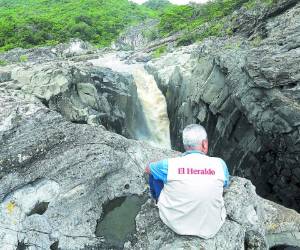 Este atractivo turístico se denomina El Cañón del Caulato, está ubicado a unos diez kilómetros, cerca de la frontera. Fotos: Alex Pérez / EL HERALDO.