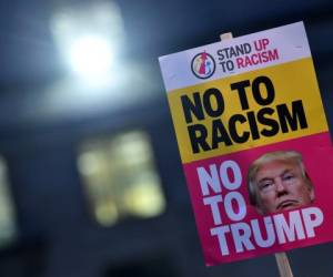 Las acciones de Trump son acusadas de racismo por varios líderes mundiales (Foto: AFP/ El Heraldo Honduras/ Noticias de Honduras)