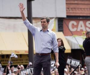 El joven demócrata Beto' O'Rourke captó la atención nacional en el otoño con una inesperada campaña en el conservador estado de Texas. En la foto, durante el lanzamiento de su candidatura. Foto: AFP.