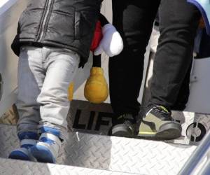 Los menores son retornados de México hasta San Pedro Sula.