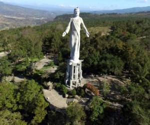 El Cristo del Picacho es uno de los monumentos más visitados de Tegucigalpa.