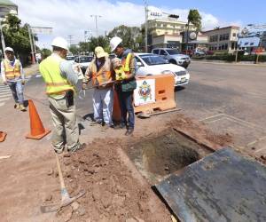 Las excavaciones para el túnel del bulevar Juan Pablo II se iniciaron el lunes. Se cerrará el tramo todas la noche por tres meses.