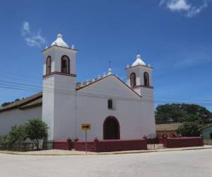 La iglesia de Santiago Apóstol de Lepaterique data de finales del siglo XVII. Foto: Johny Magallanes/EL HERALDO.