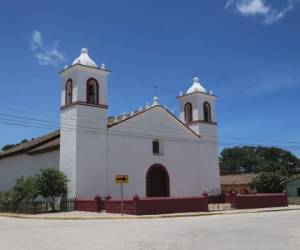 La iglesia de Santiago Apóstol de Lepaterique data de finales del siglo XVII. Foto: Johny Magallanes/EL HERALDO.