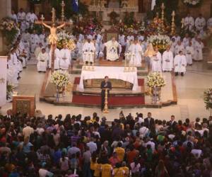'Ninguna muerte se justifica porque solo Dios es dueño de la vida. Tenemos que pedir con fé para que se acaben las muertes', parte de la homilía.