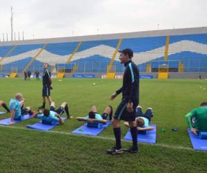 El partido se disputará en el Estadio Olímpico Metropolitano, donde los australianos ya realizan prácticas. (Foto: AFP/ El Heraldo Honduras/ Noticias Honduras hoy)
