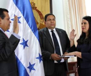Tres nuevos funcionarios forman parte del gabinete de Juan Orlando Hernández.