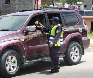 Los operativos de la DNT están vigentes en diferentes puntos de la ciudad.