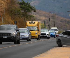 La carretera que conduce a los municipios del Distrito de Valles y Montañas es otra de las vías cercanas a la capital con problemas de tráfico. Los pobladores se han quejado desde hace varios años.
