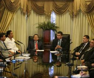 La reunión se desarrolla esta mañana en la Corte Suprema de Justicia (CSJ /El Heraldo Honduras/ Noticias de Honduras)