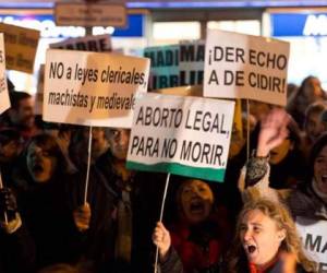 Protestas en España. AFP