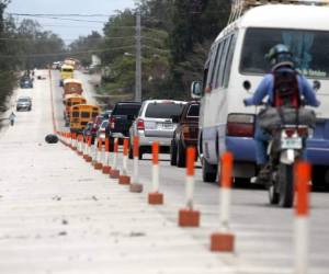 “Toda la red vial de la zona sur quedará en buenas condiciones y esperando ampliarla próximamente”, dijo la subsecretaria de Insep.