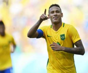 Neymar, el brasileño del PSG que estará fuera por una lesión. (AFP)