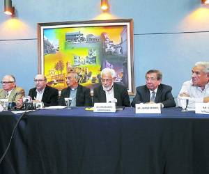 Tres de los seis miembros de la Junta de Convocantes participaron ayer en la reunión en la sede de la ONU.