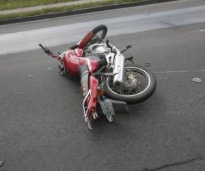 Los accidentes de motocicletas son los que más dejan personas con lesiones.